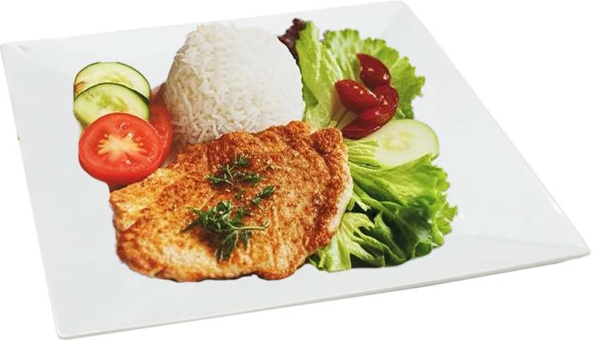 Kuřecí steak s  ryže