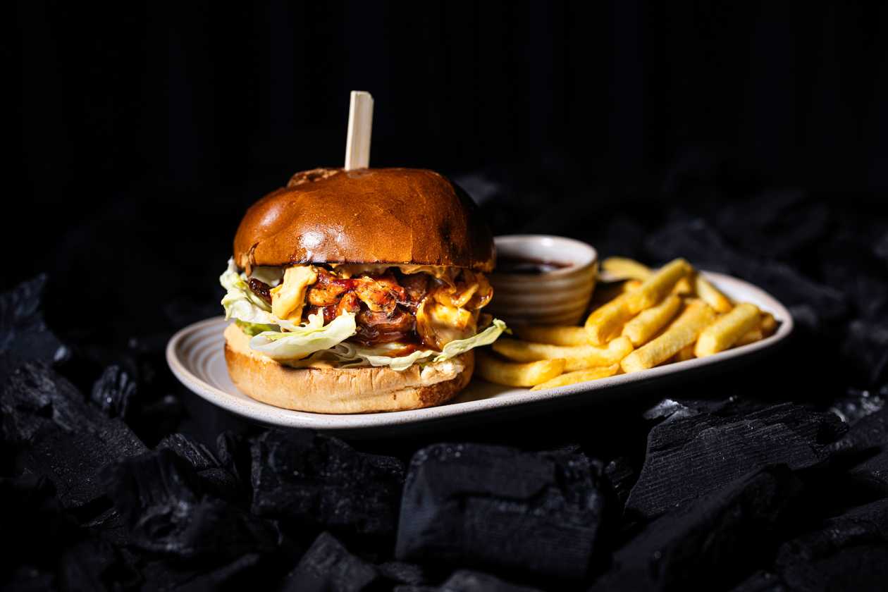 Chicken Thigh Burger