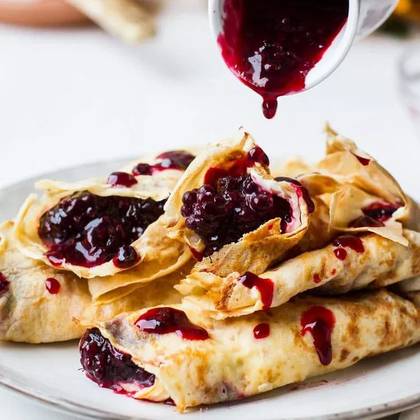 Pancakes with Jam