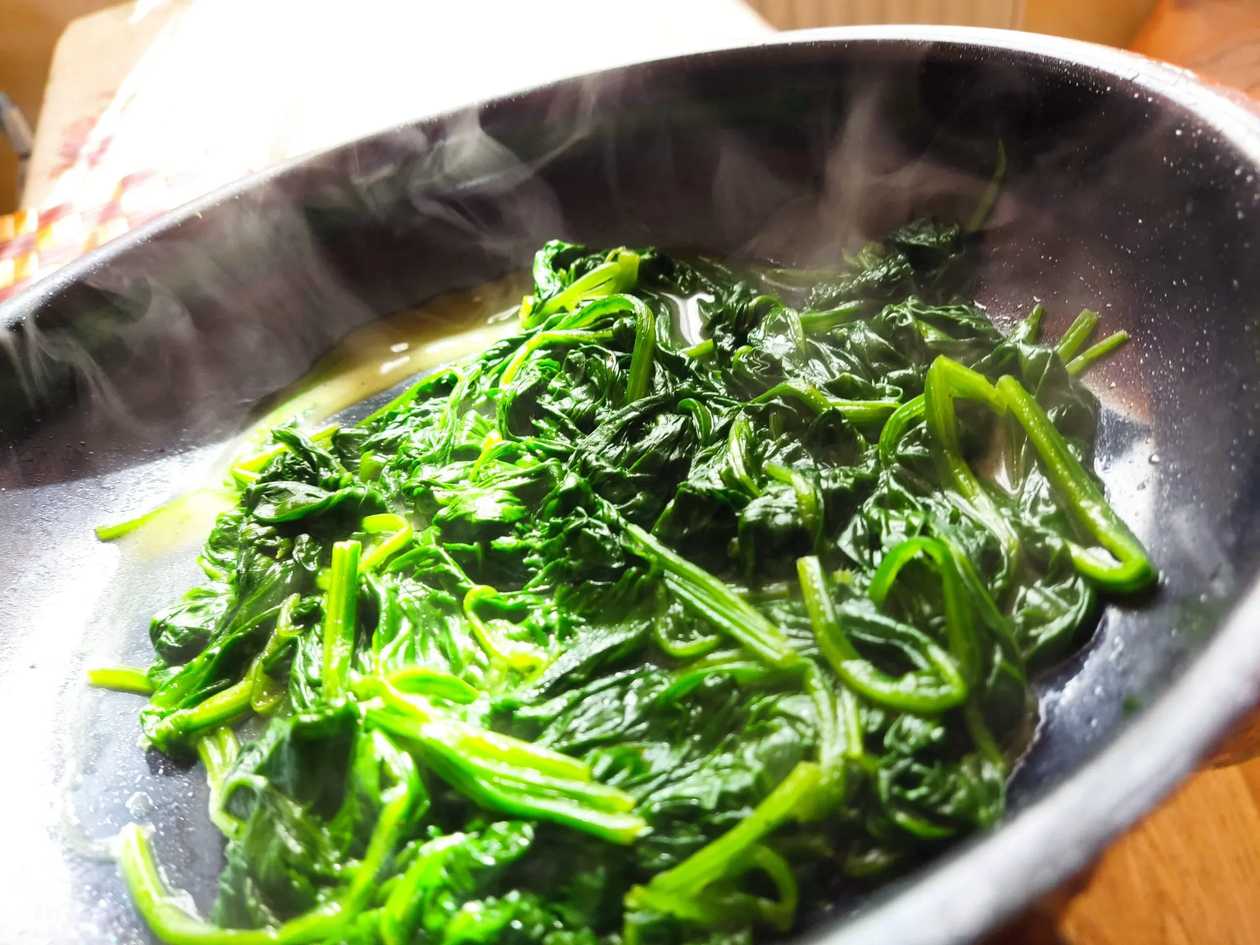 Sautéed Spinach