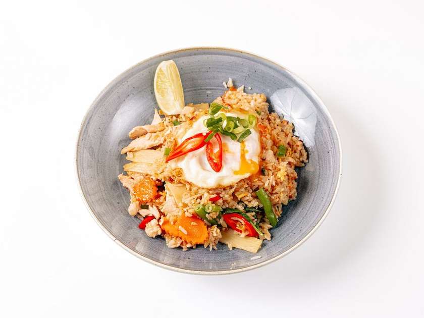 Khao Phad Gra Pao Kai 🌶️🌶️