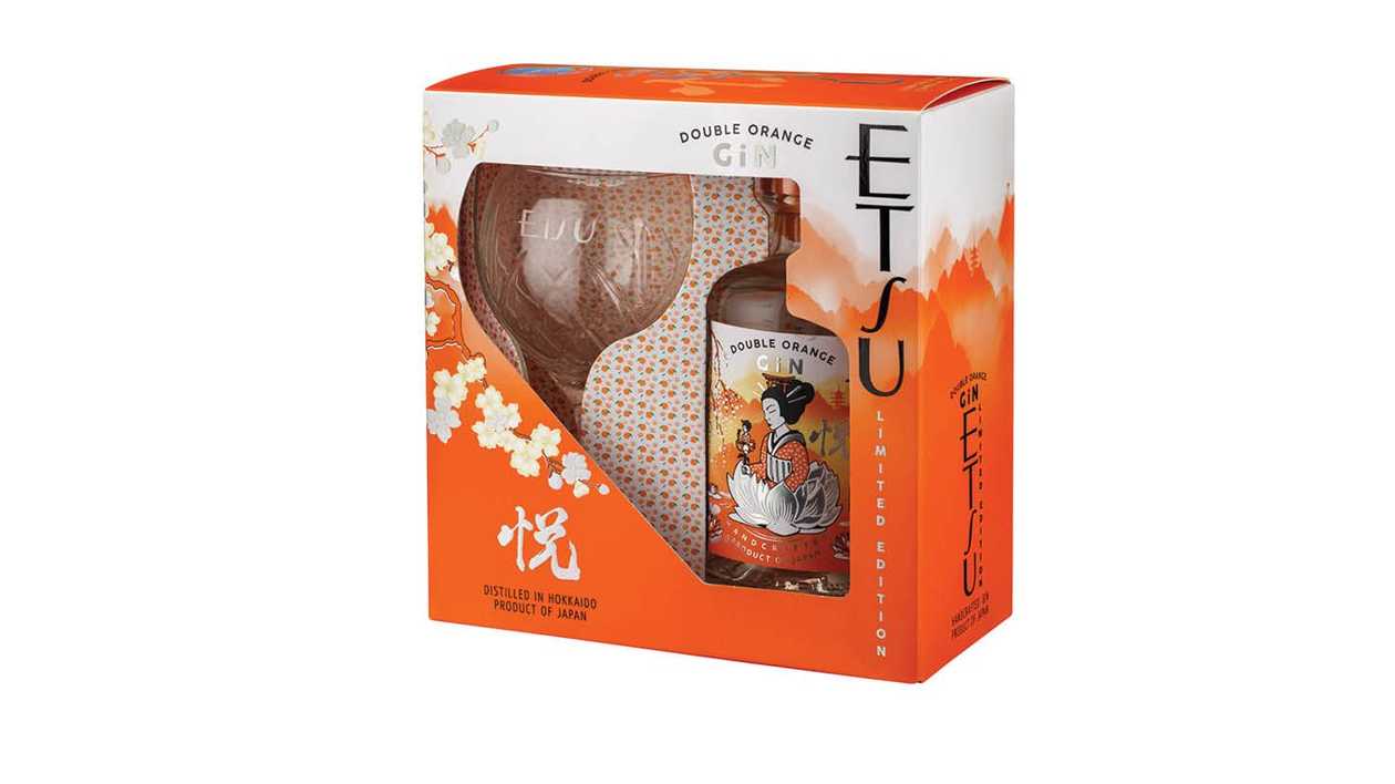 Etsu Double Orange, premium gin 70cl