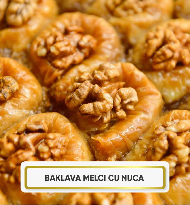 Baklava melc cu nuca - Gold Baklava
