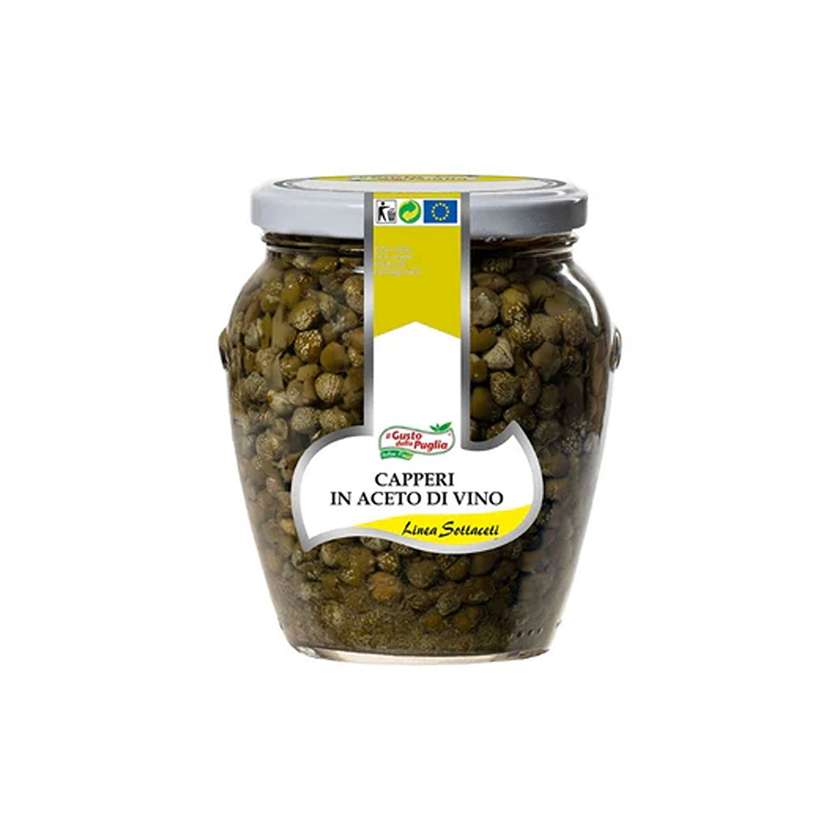 Il Gusto della Puglia Capers in Wine Vinegar