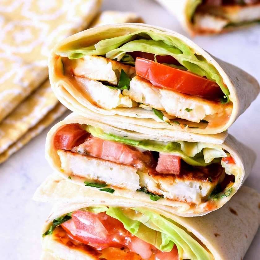 Halloumi dürüm