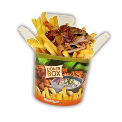 Small kebab box without salad