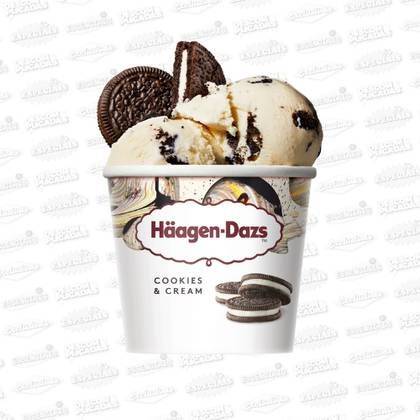 Haagen Dazs Cookies & Cream Ice Cream