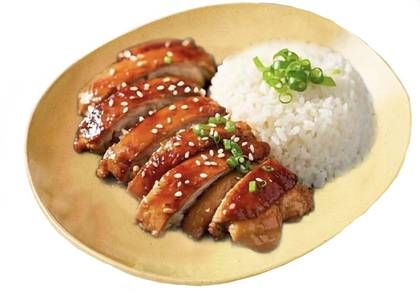 Teriyaki kuře s ryže