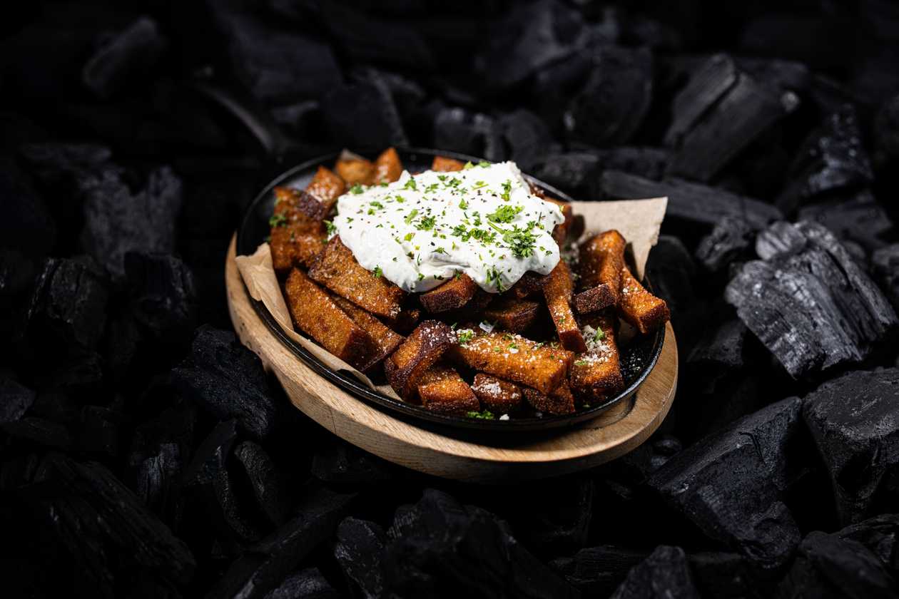 Fried Bread with Cheese