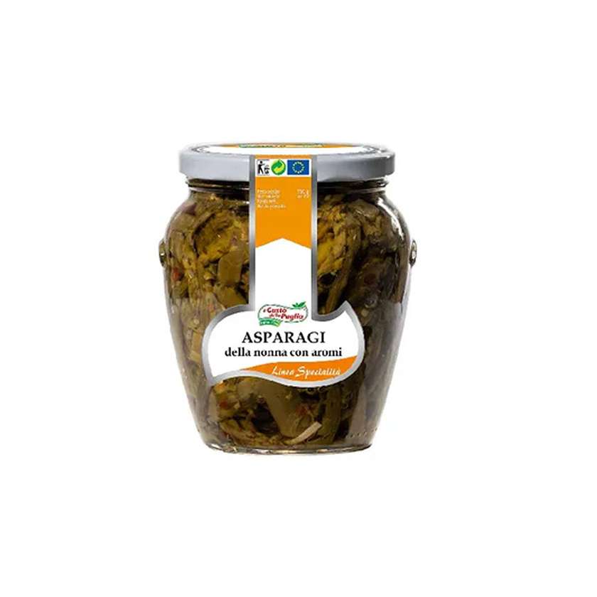 Il Gusto della Puglia Fresh Asparagus Marinated with Aromatic Herbs