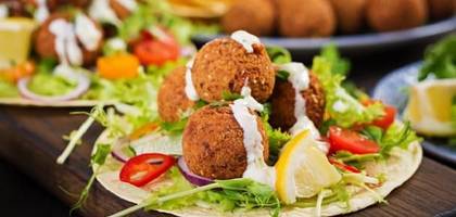 Falafel plate