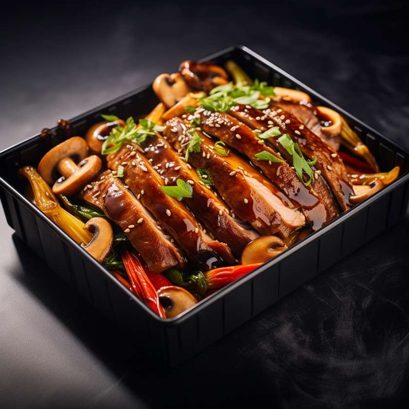 Szechuan style with rice
