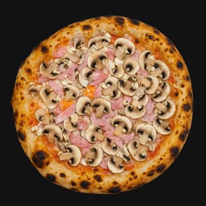 PIZZA PROSCIUTTO E FUNGHI 30CM