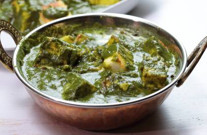 Palak paneer
