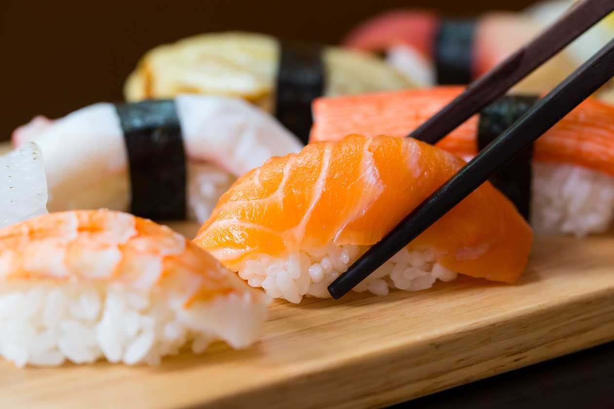 Nigiri losos 8ks