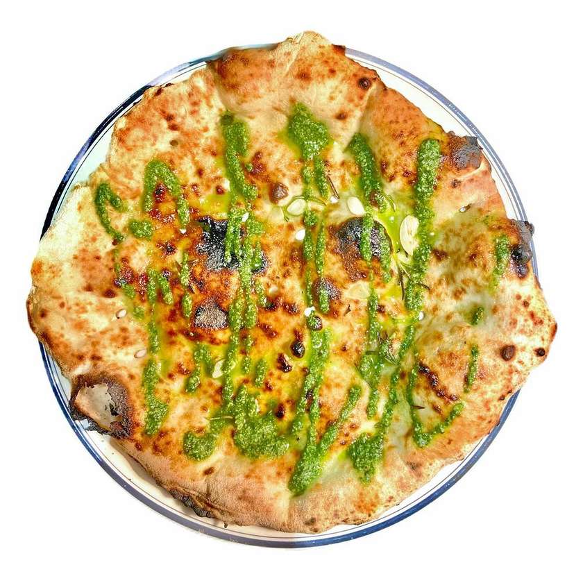 Focaccia z pesto