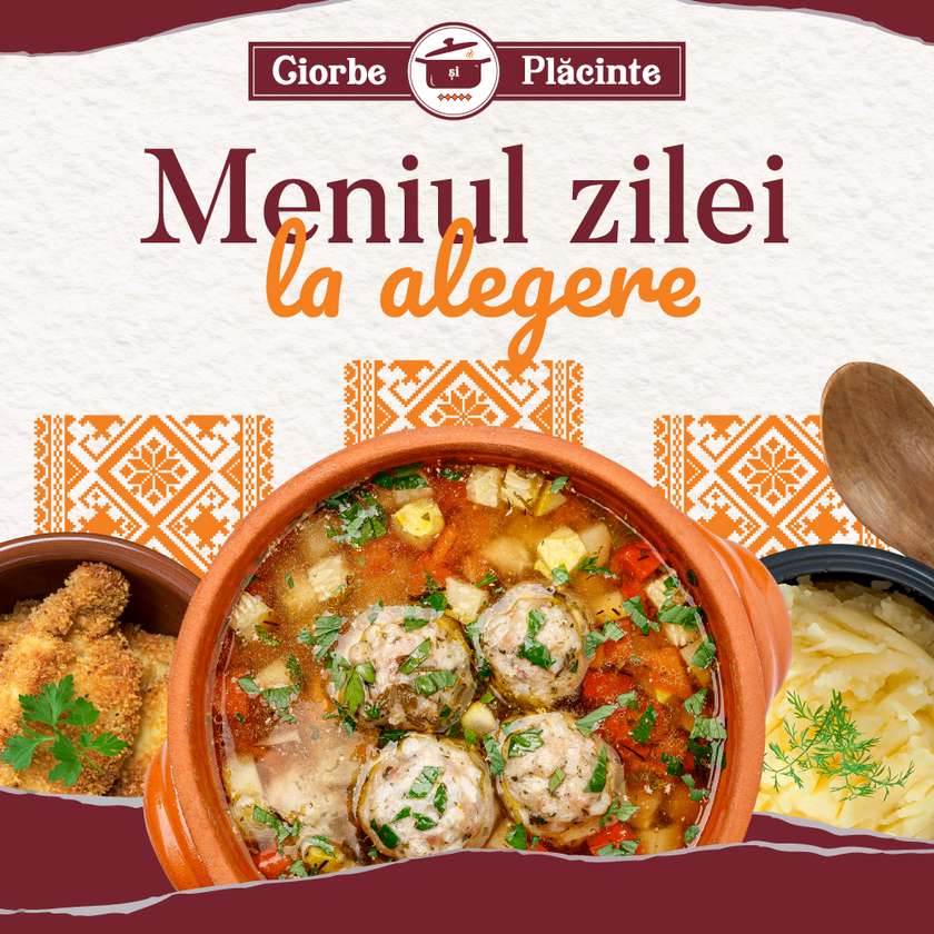 MENIUL ZILEI LA ALEGERE