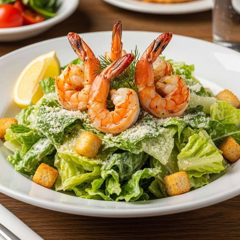 Insalata Caesar Gamberi