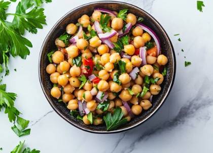 Chickpea salad