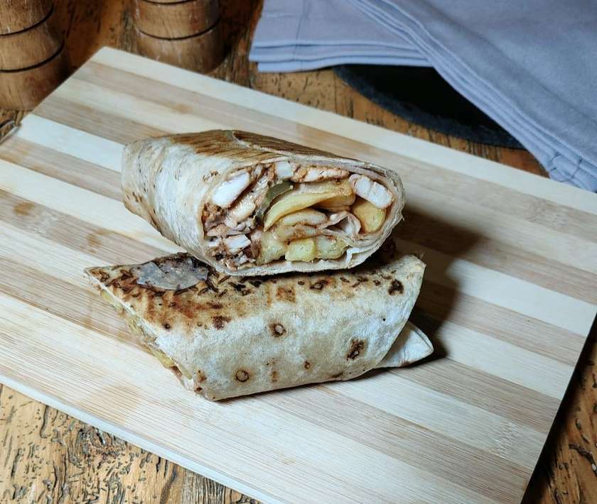 Shawarma in Tortilla