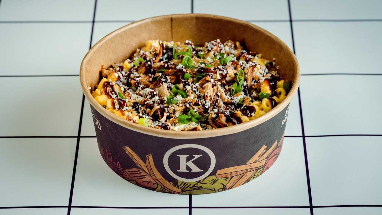 Mac & Cheese + Pulled Pork