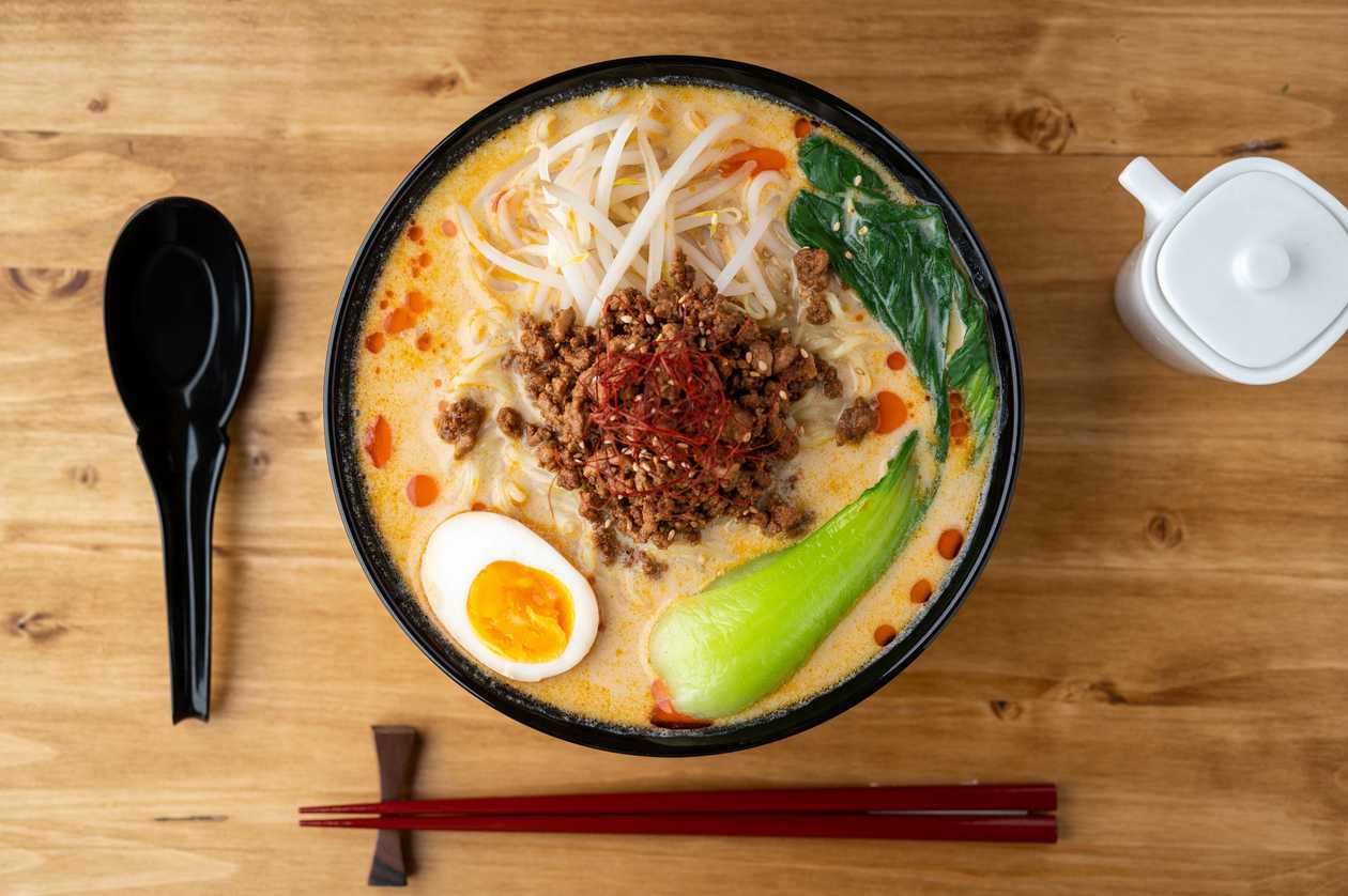 Ramen noodle soup