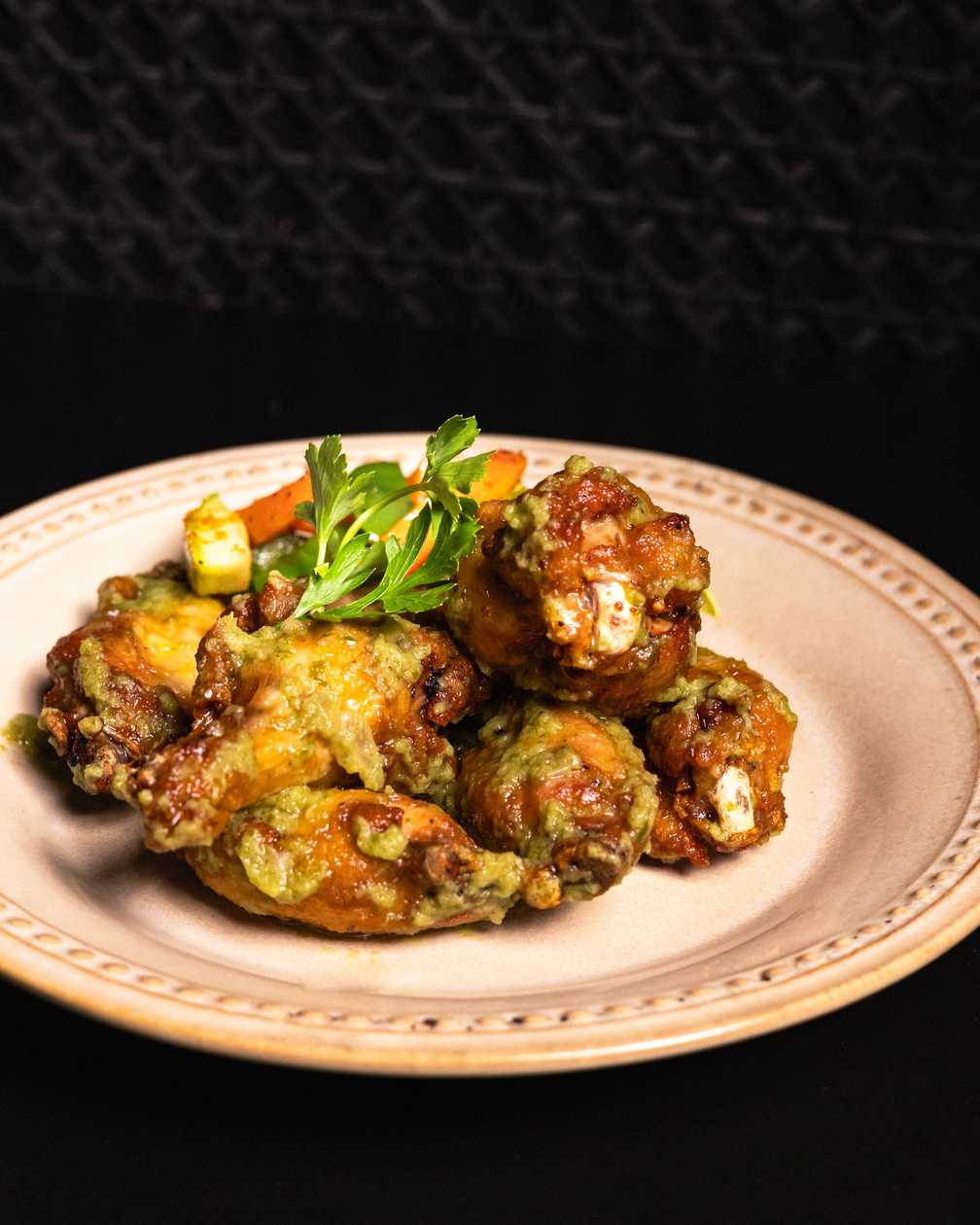 Garlic Basil Wings