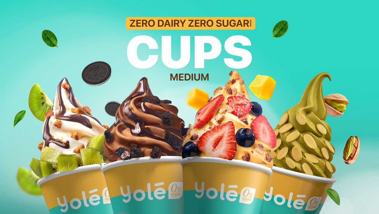 Yolé Cups for Four M