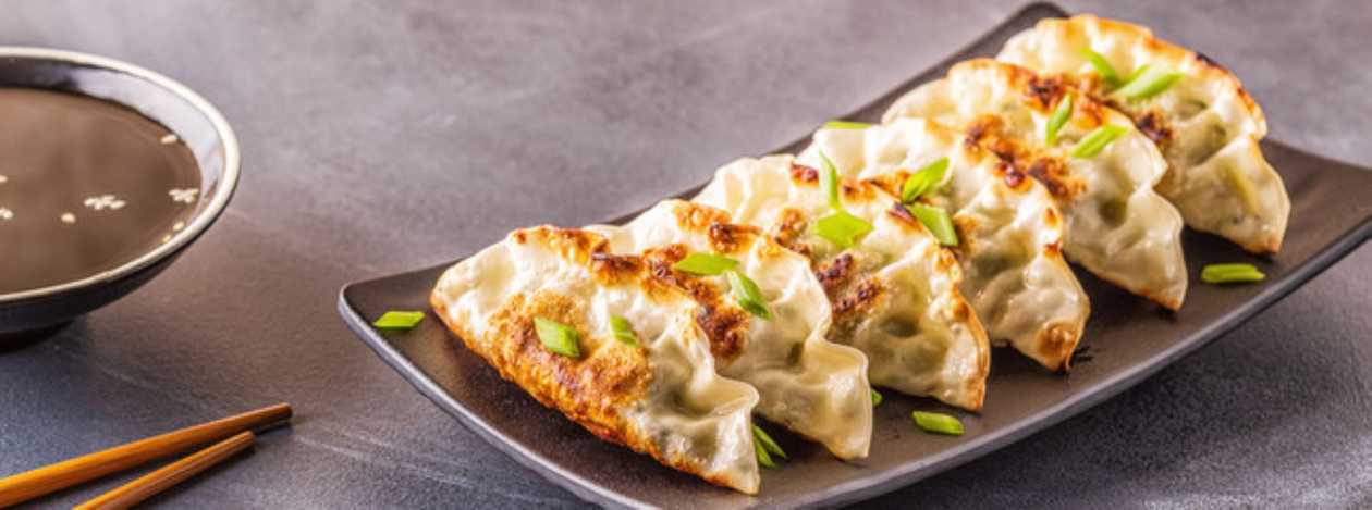 Fried gyoza