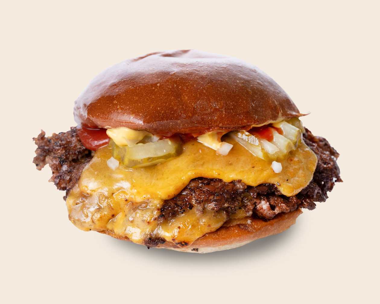 Double Cheese Beef Burger