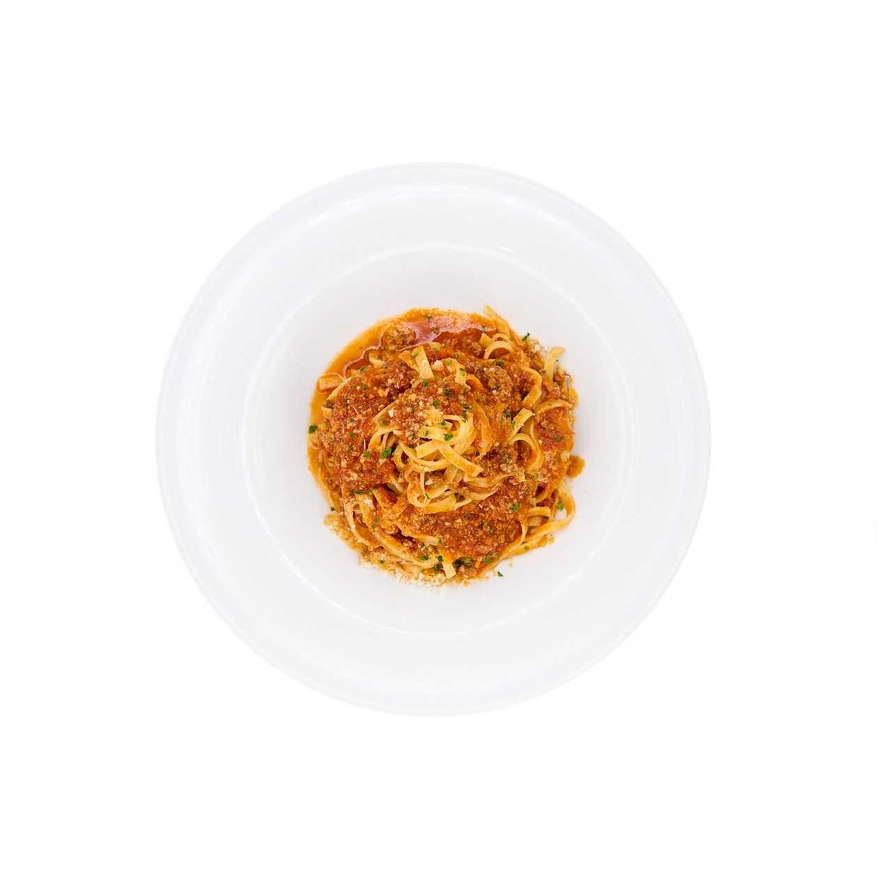 Tagliatelle with fresh salmon
