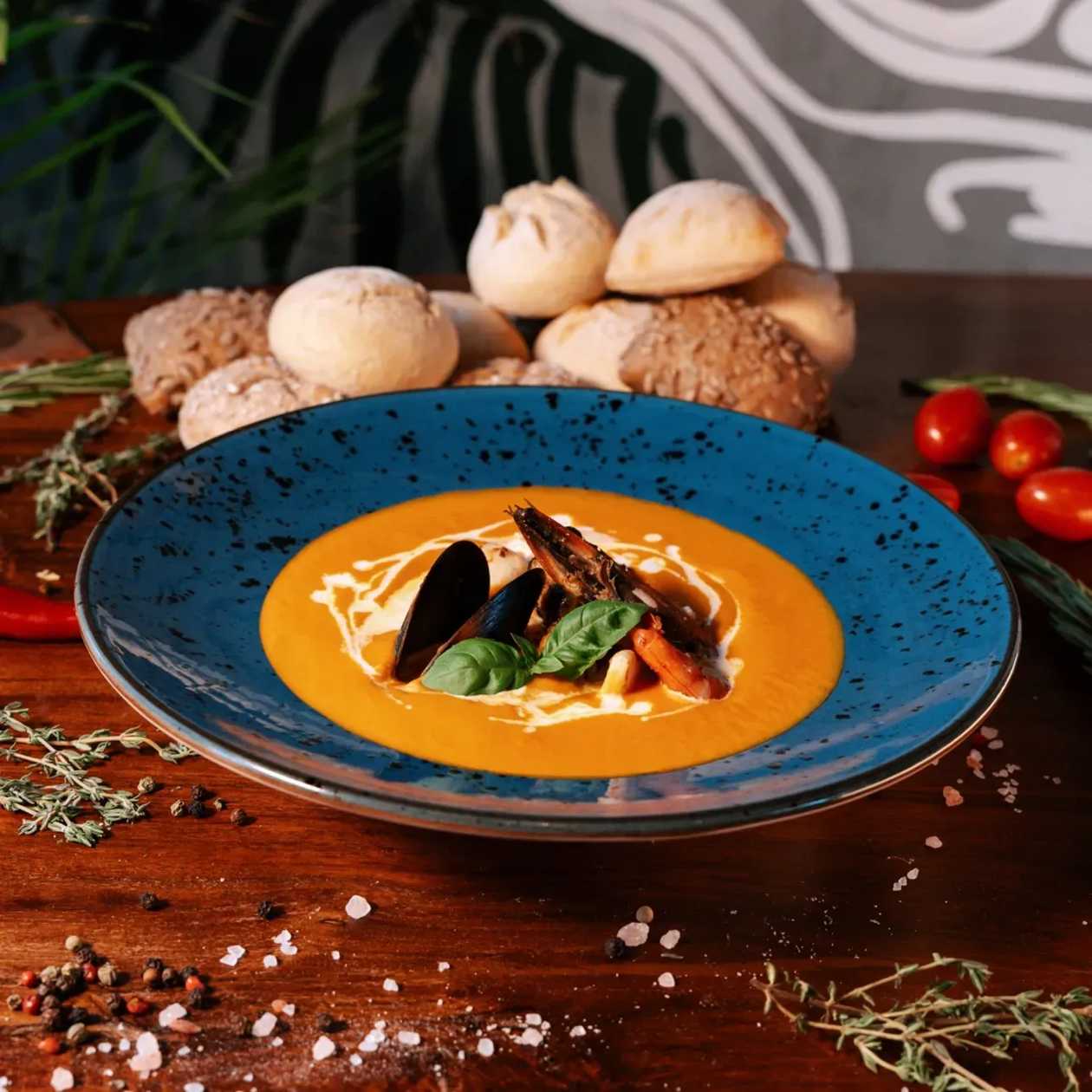 Seafood and Vegetable Soup