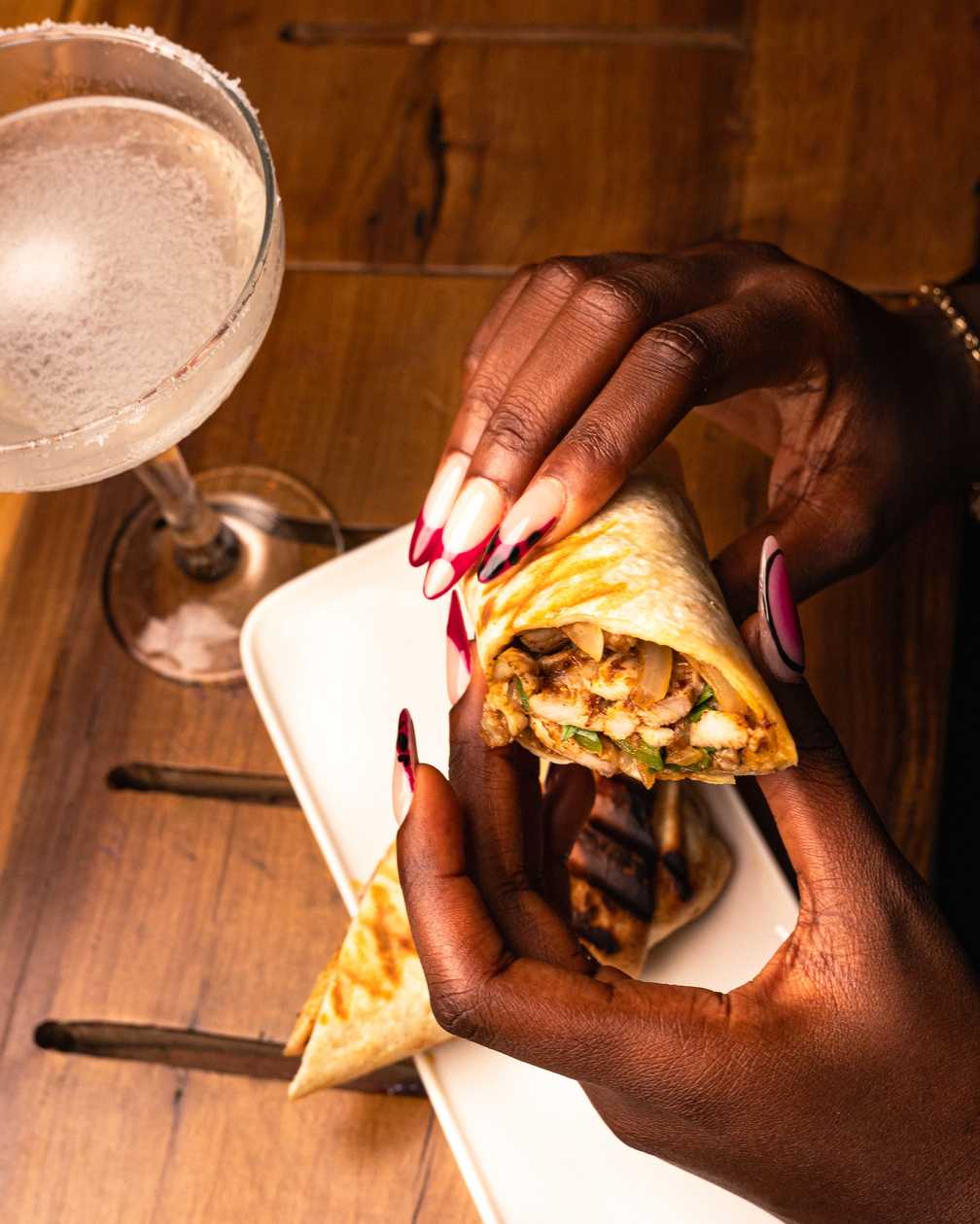 Shito Grilled Chicken Wrap