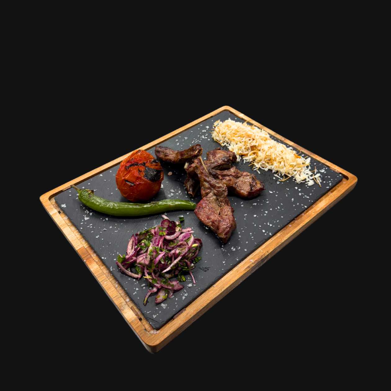 COTLET DE BERBECUT CU OREZ ORIENTAL