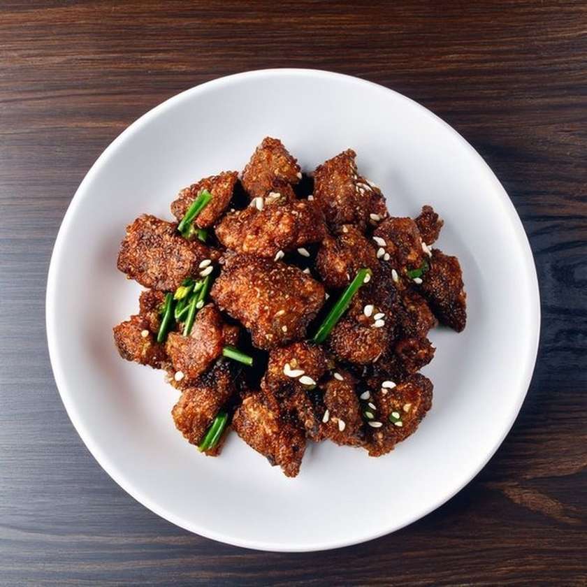 Beef & red sesame sauce 6,11