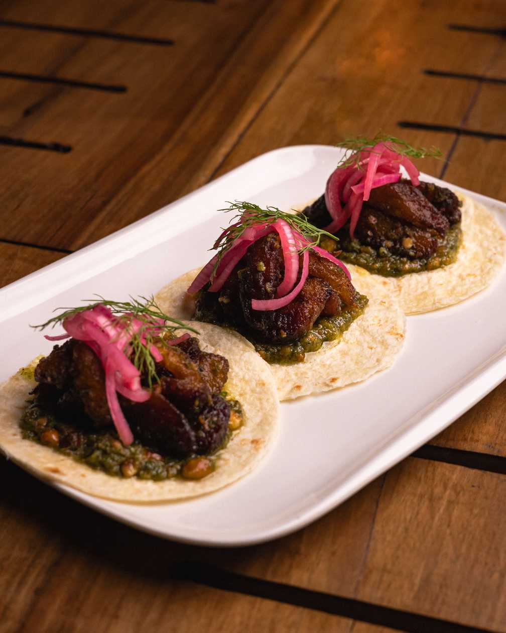 Pesto Kelewele Tacos