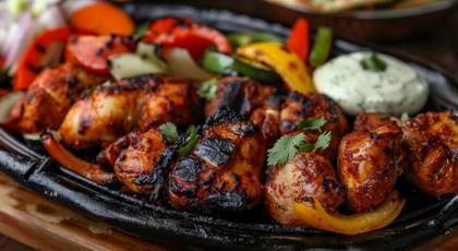 Tandoori mixed grill Thali