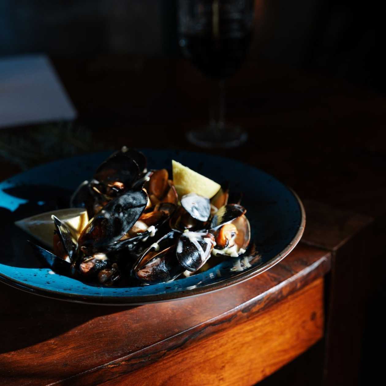 Mussels in White Wine