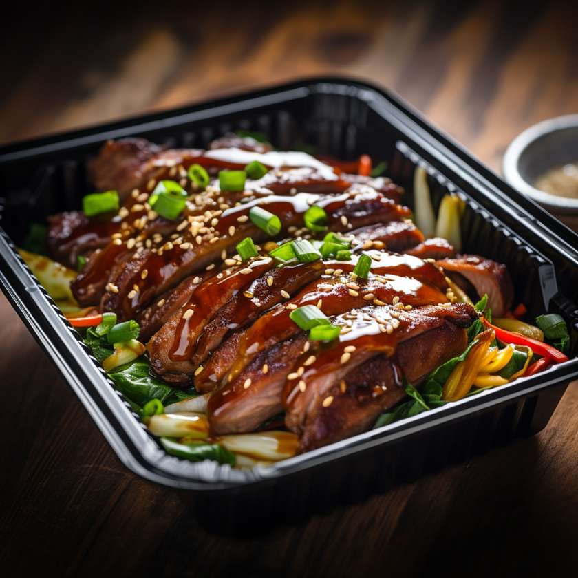 Fragrant and crispy meat