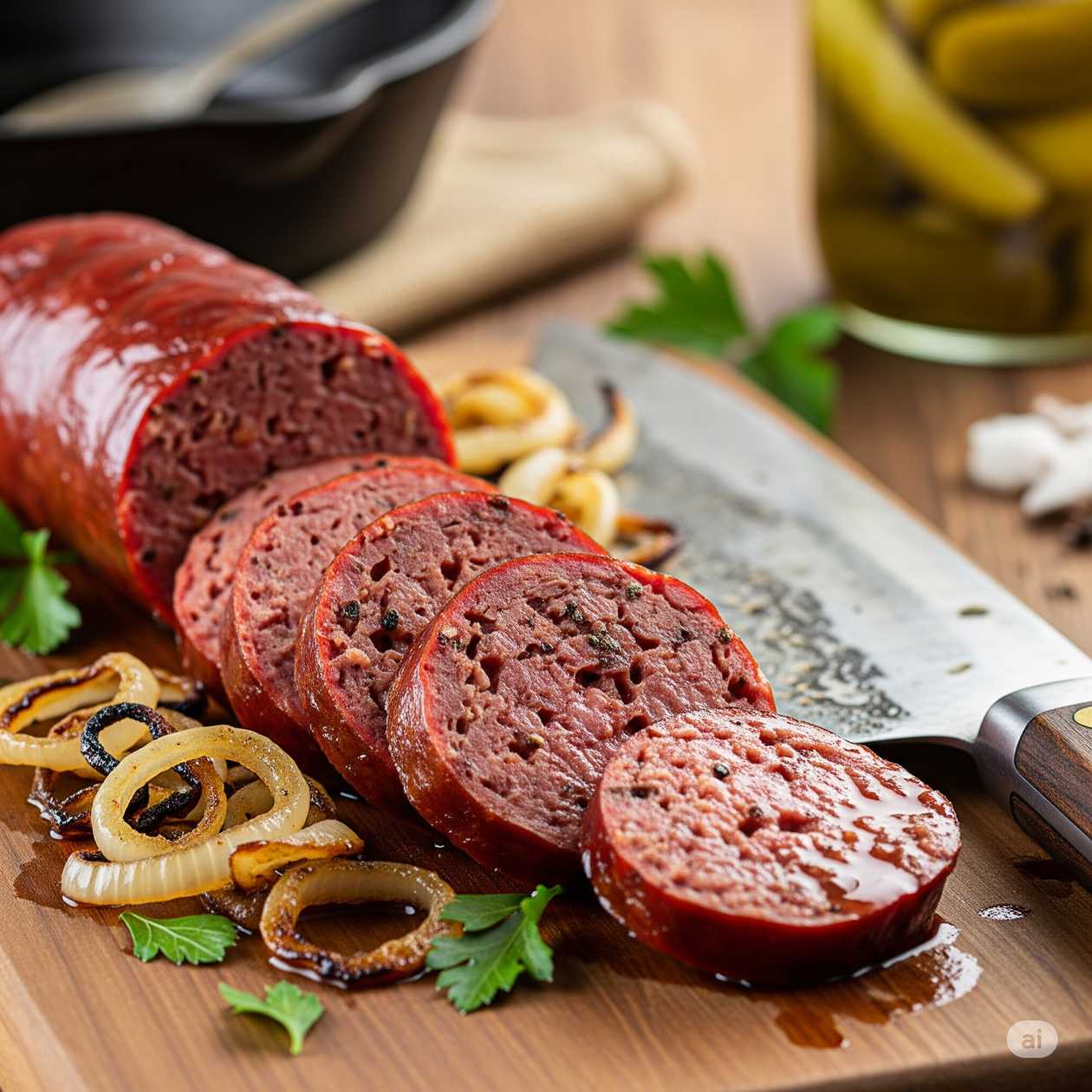 Domáci Texas and beef sausage