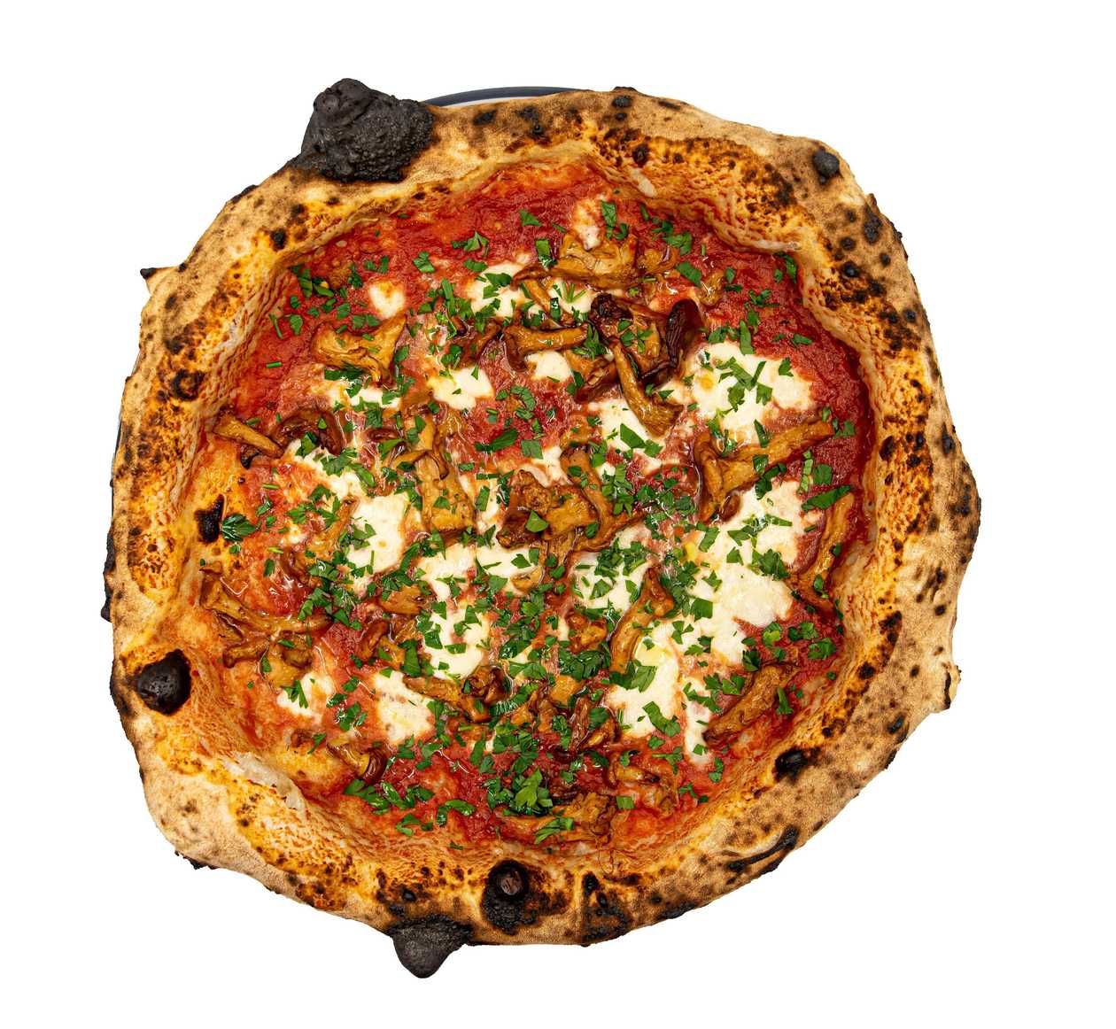 Pizza z kurkami