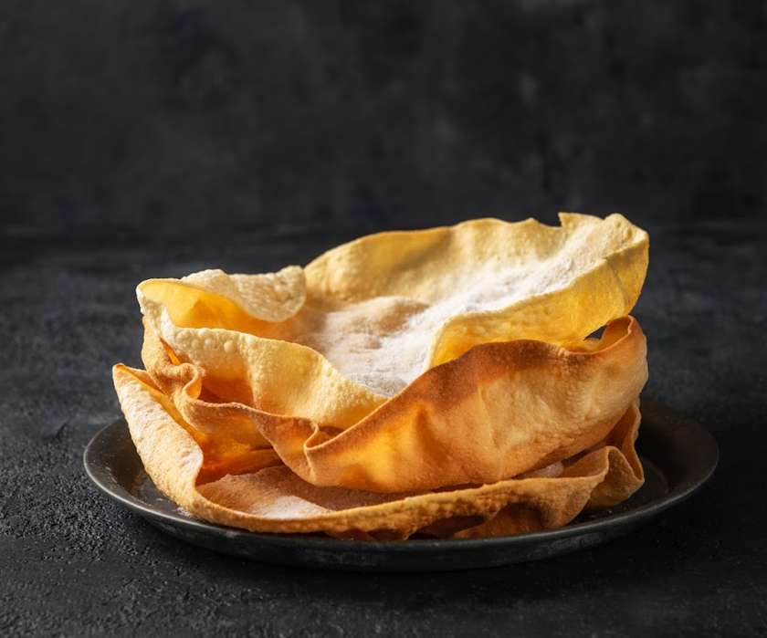 Papadum Indian crispy bread