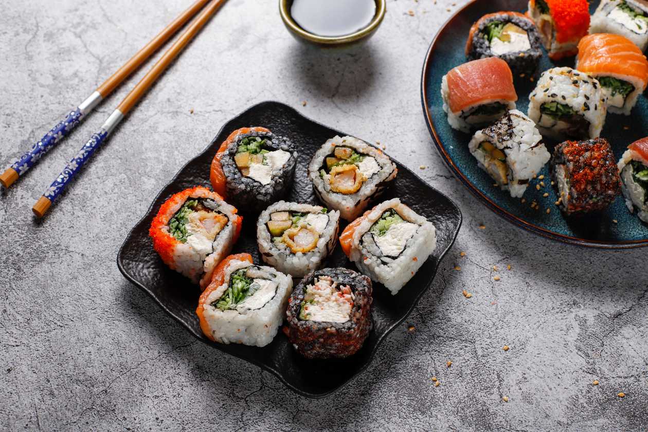 Sushi maki set
