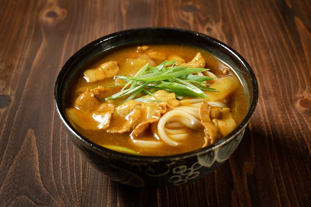 Udon noodle soup
