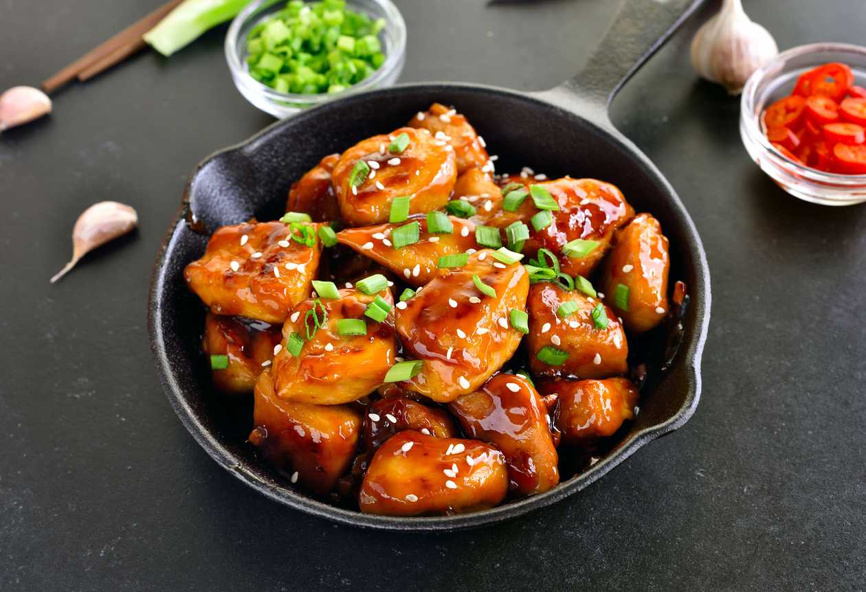 Kuřecí maso v teriyaki omáčce