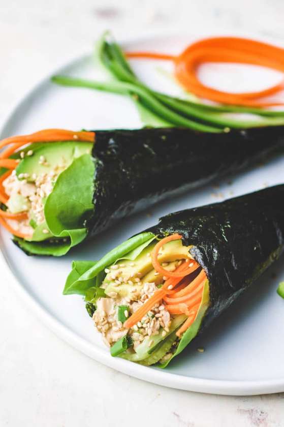 Unagi eel temaki