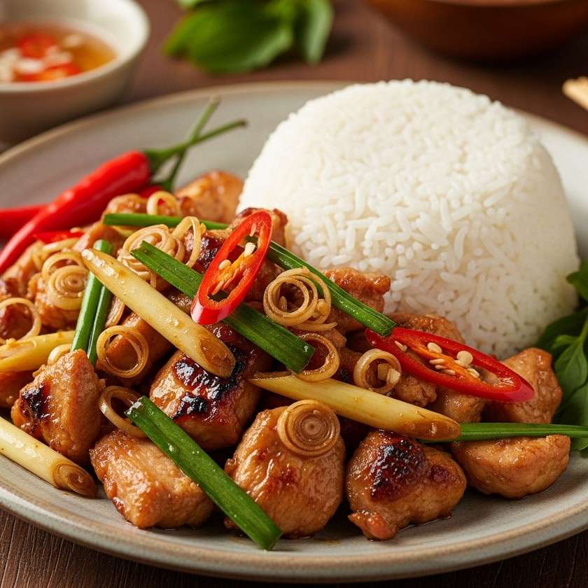 Lemongrass Chicken Stir-fry