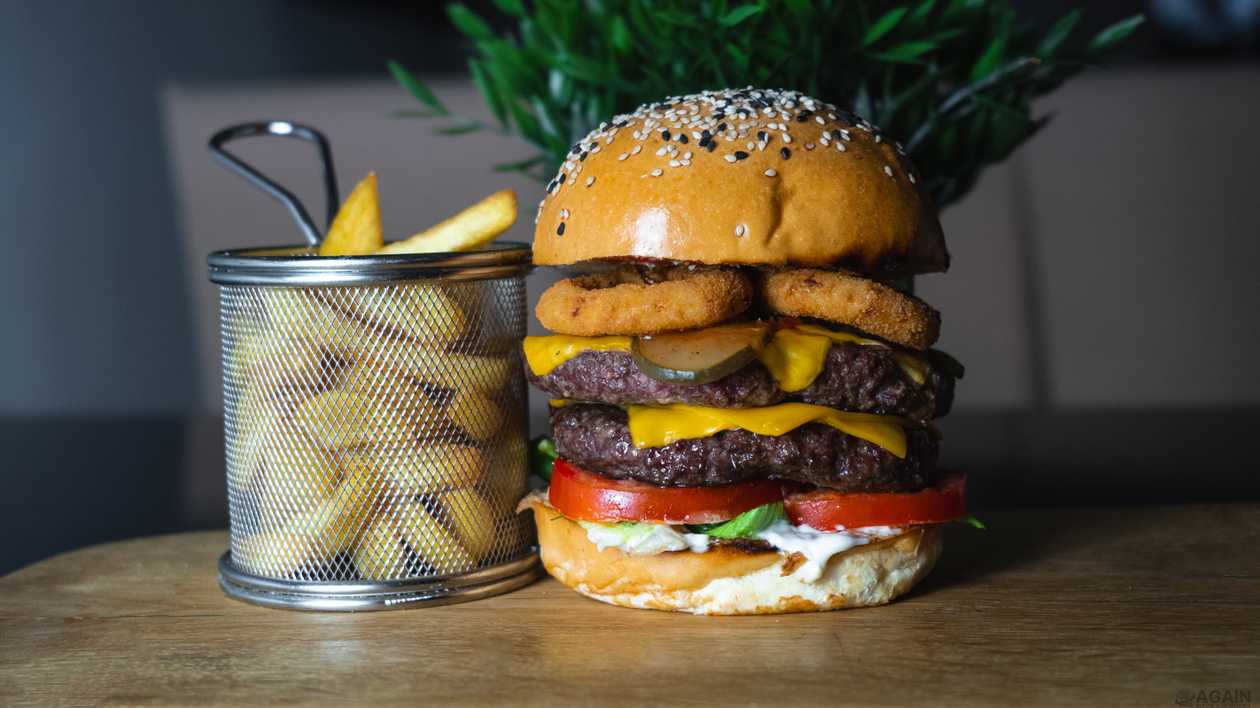 Combo Tower burger