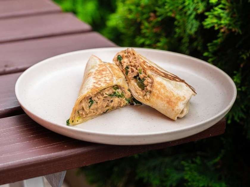 Pulled Chicken Wrap