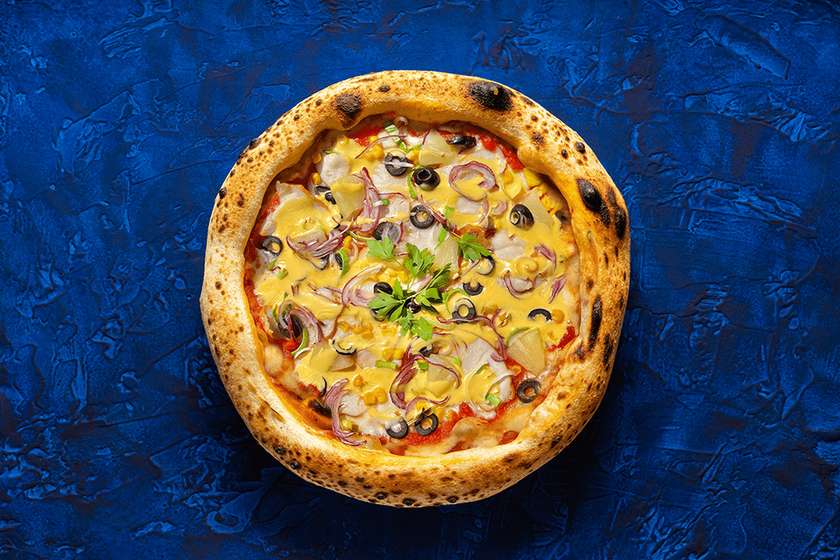 Піца Гавайська Делюкс 450г